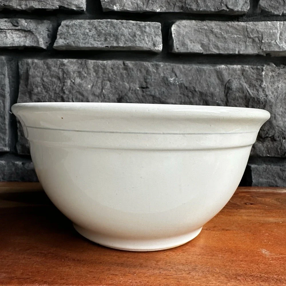 Vintage Country McCoy Goose Nesting Mixing Bowl 2108 USA Granny Cottagecore 8